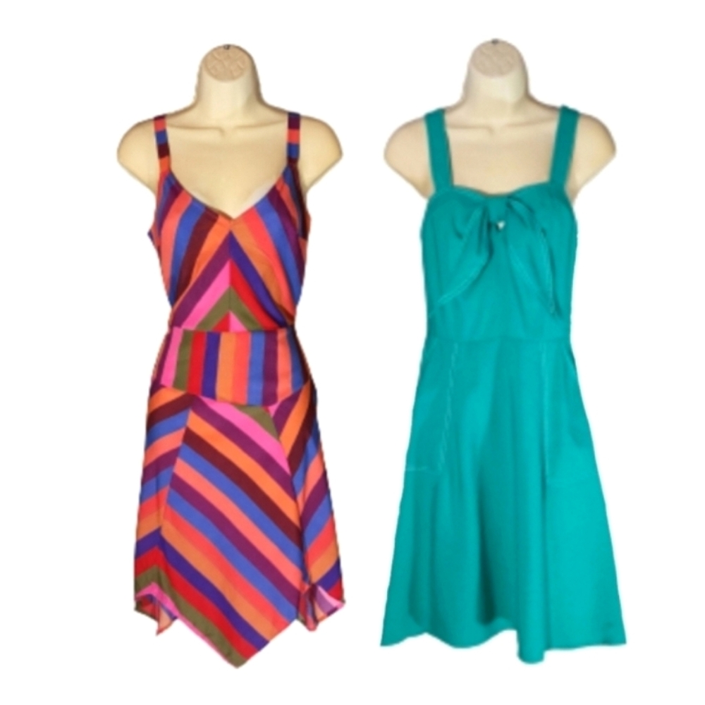 A New Day Dresses 2 for $30 Multicolor and Green Size XS